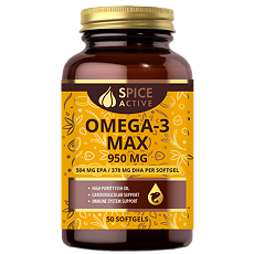 Купить Спайс Актив/Spice Active Омега-3 МАКС 950 мг капсулы массой 50 шт цена