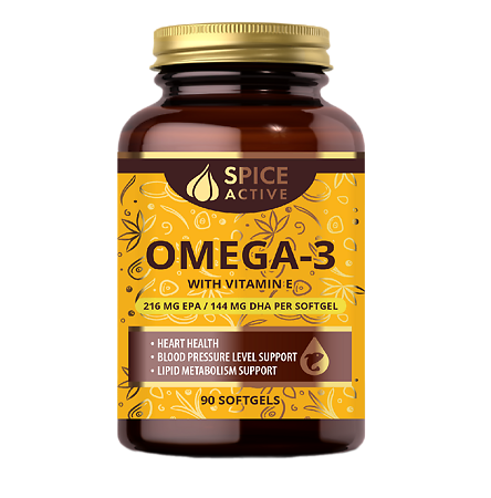Изображение товара Spice Active Омега 3 1200 мг с витамином Е капсулы 90 шт