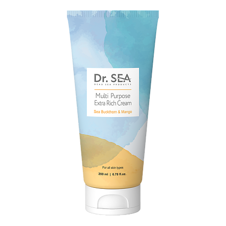 Изображение товара Доктор Си/Dr.Sea Крем универсальный обогащенный с маслами облепихи и экстрактом манго 200 мл 1 шт