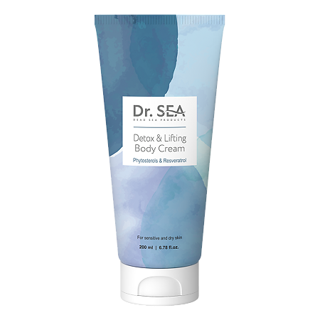 Изображение товара Доктор Си/Dr.Sea Крем для тела с фитостеролами и ресвератролом детокс и лифтинг 200 мл 1 шт