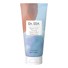 Купить Доктор Си/Dr.Sea Крем для тела с какао-бобами и овсянкой восстанавливающий и укрепляющий 200 мл 1 шт цена