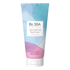 Купить Доктор Си/Dr.Sea Крем для тела с ароматом дамасской розы ультраувлажняющий 200 мл 1 шт цена