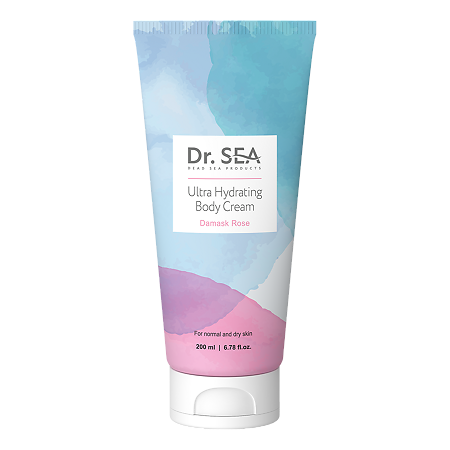 Изображение товара Доктор Си/Dr.Sea Крем для тела с ароматом дамасской розы ультраувлажняющий 200 мл 1 шт
