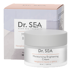 Купить Доктор Си/Dr.Sea Крем для лица c комплексом Neoglow и витамином С увлажняющий SPF15 50 мл 1 шт цена