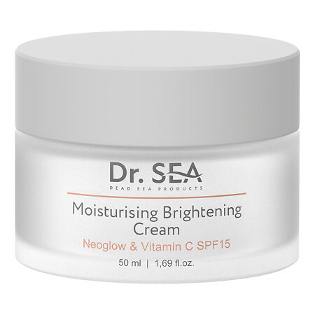 Доктор Си/Dr.Sea Крем для лица c комплексом Neoglow и витамином С увлажняющий SPF15 50 мл 1 шт