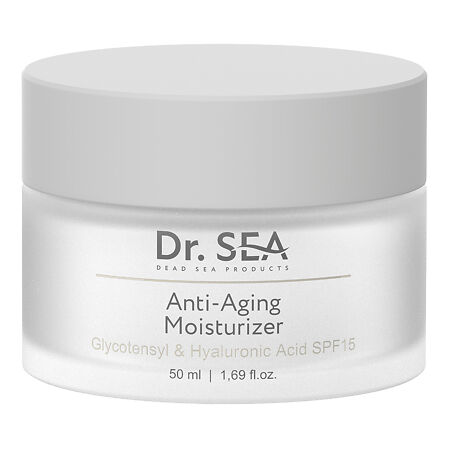 Доктор Си/Dr.Sea Крем антивозрастной с комплексом Glycotensyl и гиалуроновой кислотой  увлажняющий SPF15 50 мл 1 шт