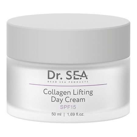 Доктор Си/Dr.Sea Крем дневной для лица коллагеновый SPF15 50 мл 1 шт