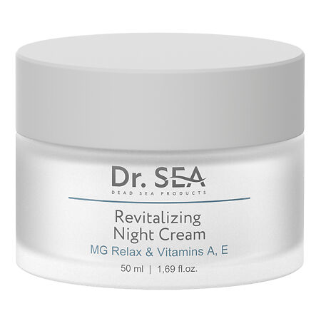 Доктор Си/Dr.Sea Крем ночной с комплексом MG Relax и витаминами A E восстанавливающий 50 мл 1 шт