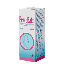 Купить Ремо-Вакс гигиеническое средство для ухода за ушной раковиной капли фл 10 мл 1 шт цена