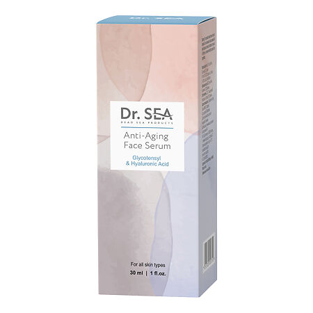 Доктор Си/Dr.Sea Сыворотка антивозрастная для лица с комплексом Glycotensyl и гиалуроновой кислотой 30 мл 1 шт