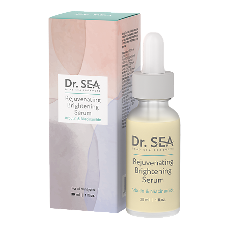 Изображение товара Доктор Си/Dr.Sea Сыворотка для лица с арбутином и ниацинамидом омолаживающая осветляющая 30 мл 1 шт