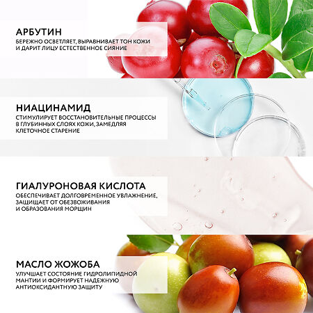 Доктор Си/Dr.Sea Сыворотка для лица с арбутином и ниацинамидом омолаживающая осветляющая 30 мл 1 шт