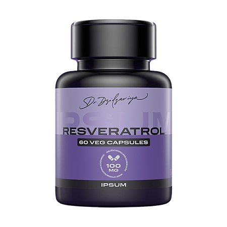 IPSUM Ресвератрол/Resveratrol растительные капсулы массой 674 мг 60 шт