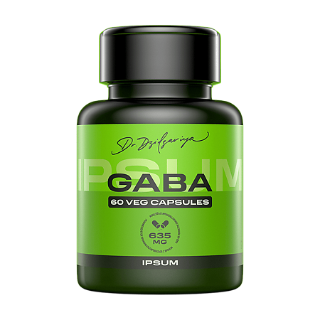 IPSUM Габа / Gaba желатиновые и растительные капсулы массой 769 мг 60 шт