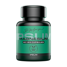 Изображение товара IPSUM Магний бисглицинат / Magnesium bisglycinate растительные капсулы массой 747 мг 60 шт
