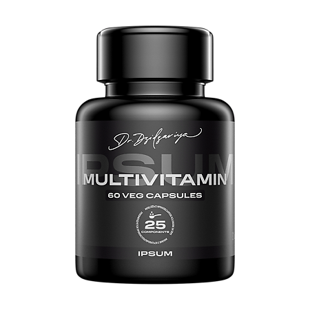 IPSUM Мультивитамины / Multivitamin растительные капсулы массой 753 мг 60 шт