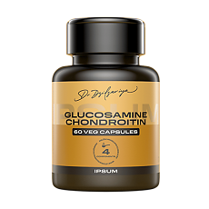 Изображение товара IPSUM Глюкозамин+Хондроитин+МСМ / Glucosamine+ Chondroitin+MSM растительные капсулы массой 892 мг 60 шт