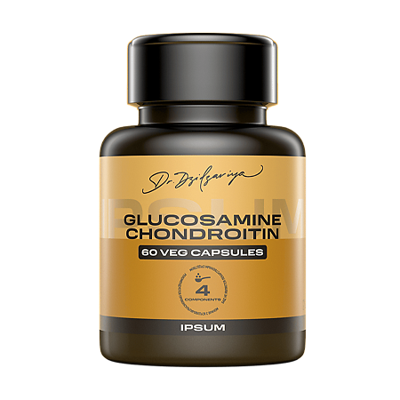 Изображение товара IPSUM Глюкозамин+Хондроитин+МСМ / Glucosamine+ Chondroitin+MSM растительные капсулы массой 892 мг 60 шт