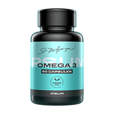 Купить IPSUM Омега-3 600/Omega-3 600 мягкие желатиновые капсулы массой 1350 мг 60 шт цена