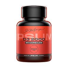 Изображение товара IPSUM Мицеллированный Витамин D3 2000 ME / Micellar Vitamin D3 2000 IU мягкие капсулы массой 650 мг 90 шт