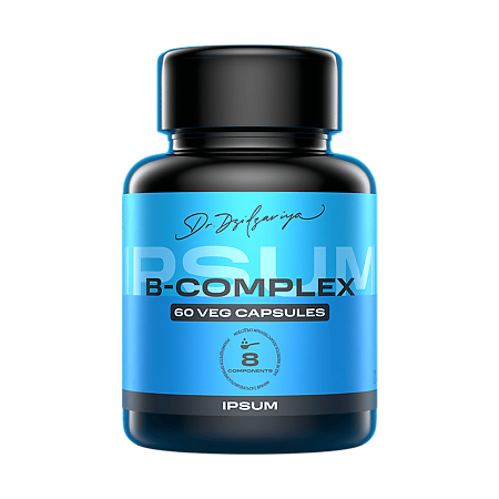 IPSUM Витамин группы B/B-Complex растительные капсулы массой 750 мг 60 шт