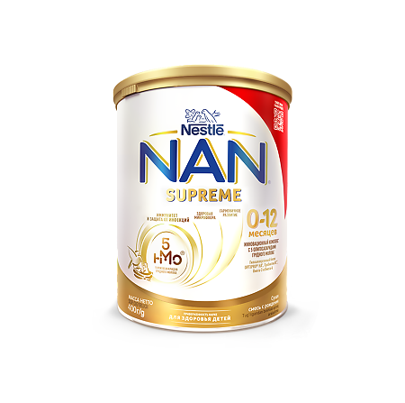 Изображение товара Нан Supreme гипоаллергенная детская смесь для детей 0-12 мес 400 г