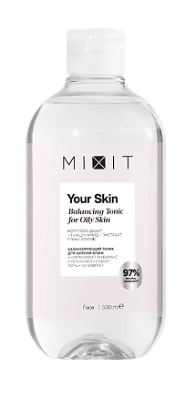 Изображение товара Mixit Your Skin Балансирующий тоник для жирной кожи лица Balancing Tonic for Oily Skin 500 мл 1 шт