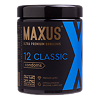 Презервативы MAXUS Classic классические гладкие жестяной кейс X-Edition 12 шт