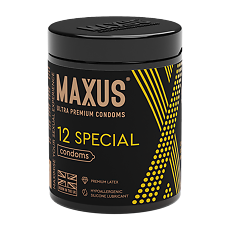 Купить MAXUS Презервативы Special набор текстурированные и точечно-ребристые 12 шт цена