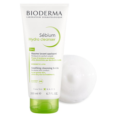 Биодерма (Bioderma) Себиум Гидра/Sebium Hydra Бальзам успокаивающий очищающий 200 мл 1 шт