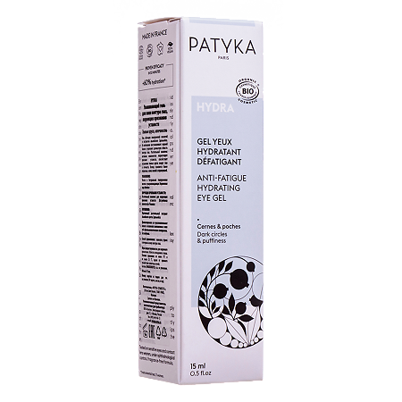 Патика/Patyka Hydra Увлажняющий гель для кожи контура глаз, коррекция признаков усталости 15 мл 1 шт