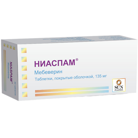 Ниаспам таблетки покрыт.об. 135 мг 30 шт