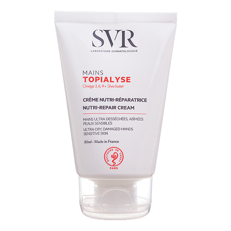 SVR Topialyse Подарочный набор Топиализ Бережный уход Крем для рук 50 мл+Питательный стик для губ 1 уп