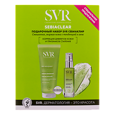 Купить SVR Sebiaclear Подарочный набор Себиаклир Сыворотка 30 мл+Гель-Мусс 200 мл 1 уп цена