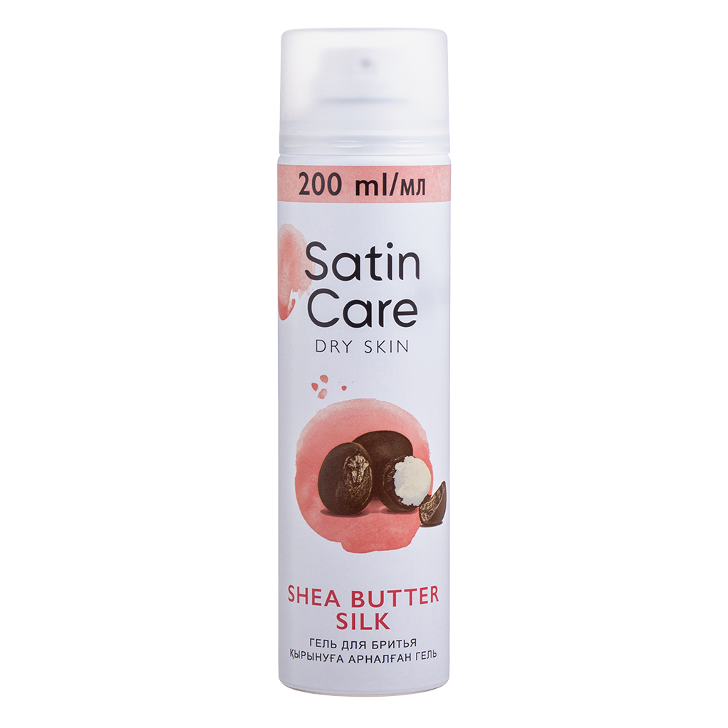 Satin Care Гель для бритья Shea Butter Silk для сухой кожи 200 мл ...