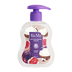 Купить БиоМио (BioMio) Bio-Soap Натуральное жидкое мыло экстрактом инжира и маслом кокоса 300 мл 1 шт цена