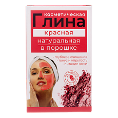 Купить Глина Красная косметическая порошок 100 г 1 шт цена