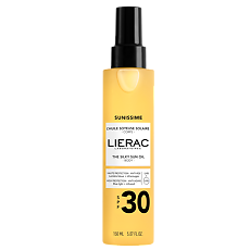 Купить Lierac Sunissime Солнцезащитное шелковистое масло для тела SPF30 150 мл 1 шт цена