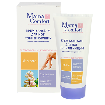 Изображение товара Mama Comfort Крем-бальзам для ног тонизирующий 175 мл 1 шт