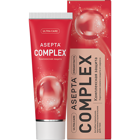 Асепта Complex Комплексная защита зубная паста 75 мл 1 шт