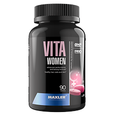 Купить Maxler Вита Вуман/VitaWomen Витаминный комплекс для женщин таблетки по 1,5 г 90 шт цена