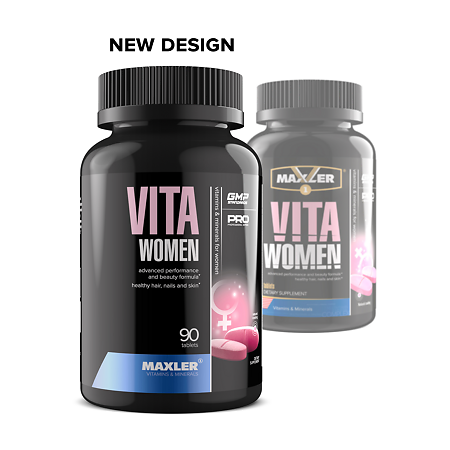 Макслер Вита Вуман Про / Maxler Vita Women Pro таблетки по 1,5 г 90 шт
