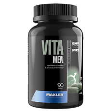 Купить Maxler Вита Мен/VitaMen Витаминный комплекс для мужчин таблетки по 1,5 г 90 шт цена