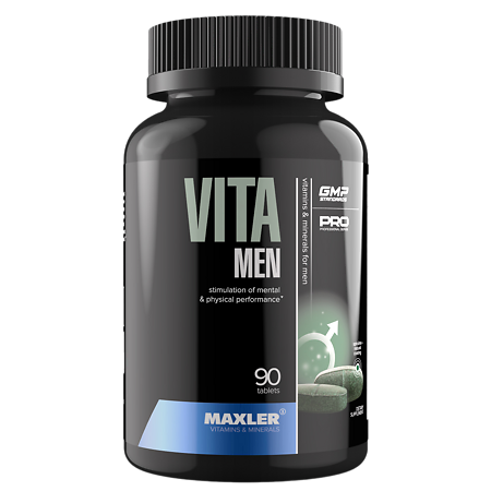Макслер Вита Мэн Про / Maxler Vita Men Pro таблетки по 1,5 г 90 шт