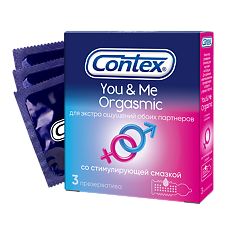 Купить Презервативы Контекс You&Me Orgasmic 3 шт цена