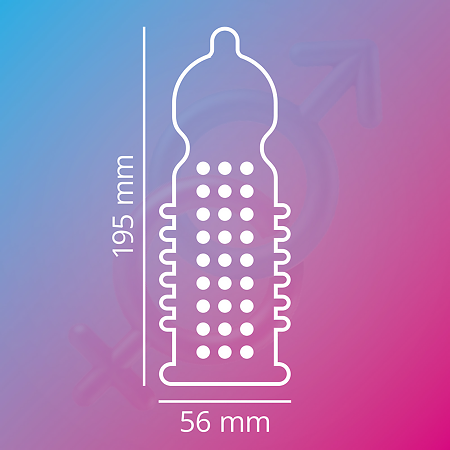 Презервативы Контекс You&Me Orgasmic 3 шт