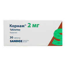 Изображение товара Корнам таблетки 2 мг 30 шт