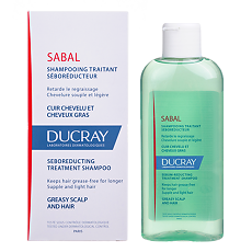 Купить Дюкрэ (Ducray) Sabal Шампунь себорегулирующий для жирных волос 200 мл 1 шт цена