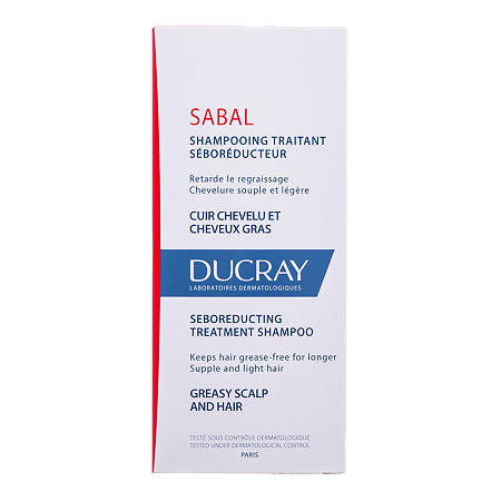 Дюкрэ (Ducray) Sabal Шампунь себорегулирующий для жирных волос 200 мл 1 шт