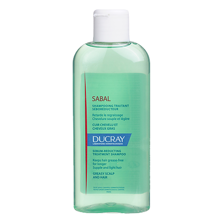 Дюкрэ (Ducray) Sabal Шампунь себорегулирующий для жирных волос 200 мл 1 шт